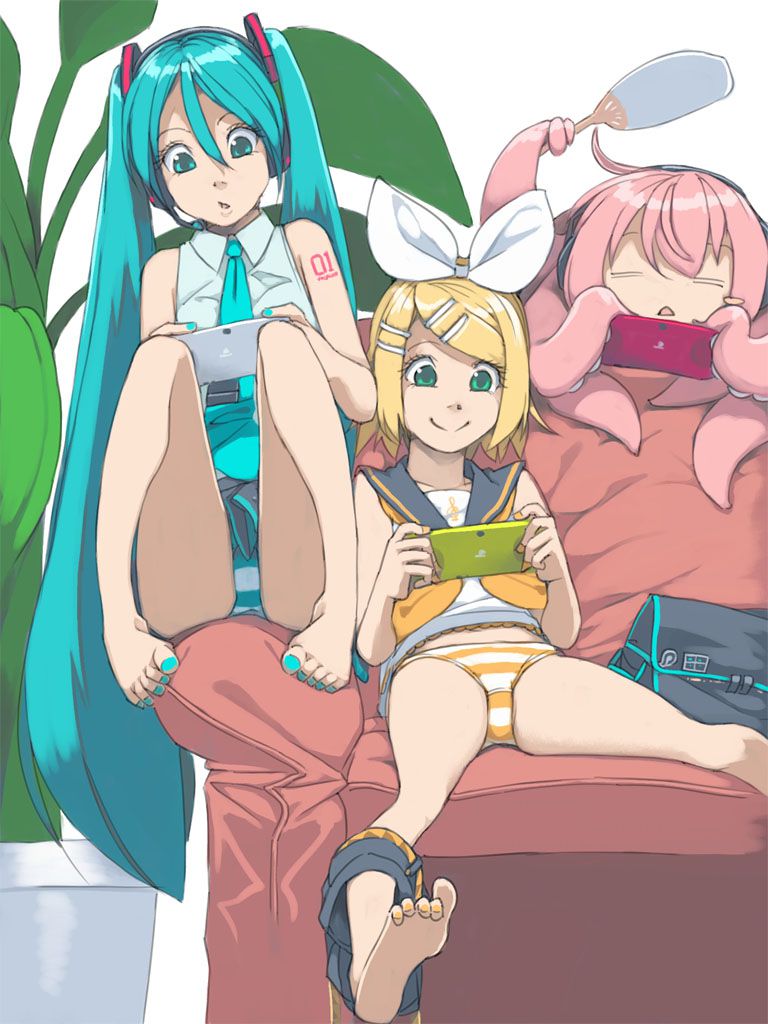 [100 pieces] cute hatsune miku secondary erotic image [barefoot, feet fetish, Vocaloid] 93