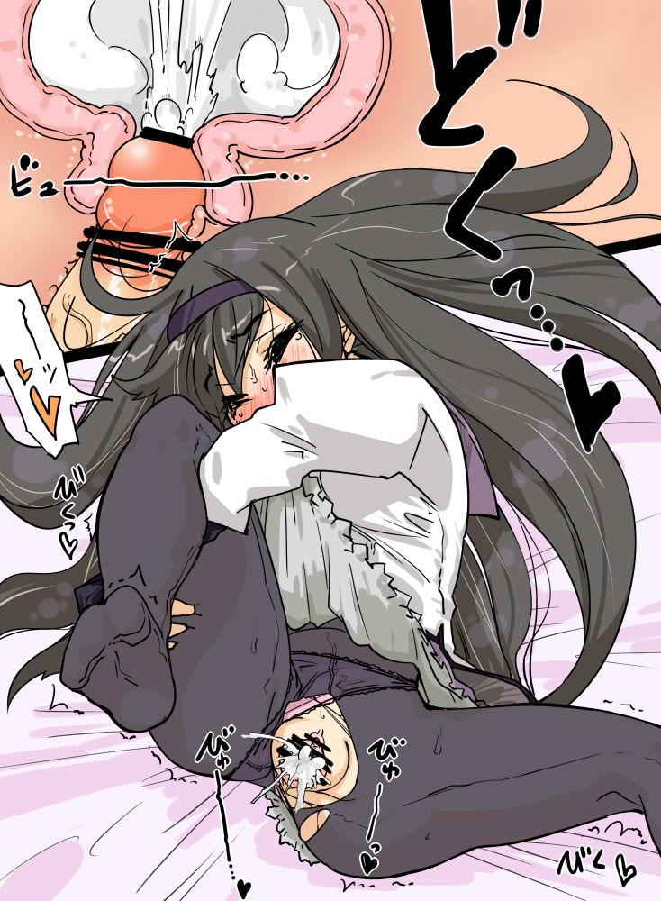 Erotic pictures (Puella Magi Madoka Magica) been delusional sex to forget the time of the nasty Akemi Homura [secondary erotic] 36