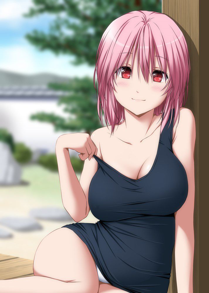 Secondary erotic image of a pretty girl with pink hair. 12 [Pink hair] 12