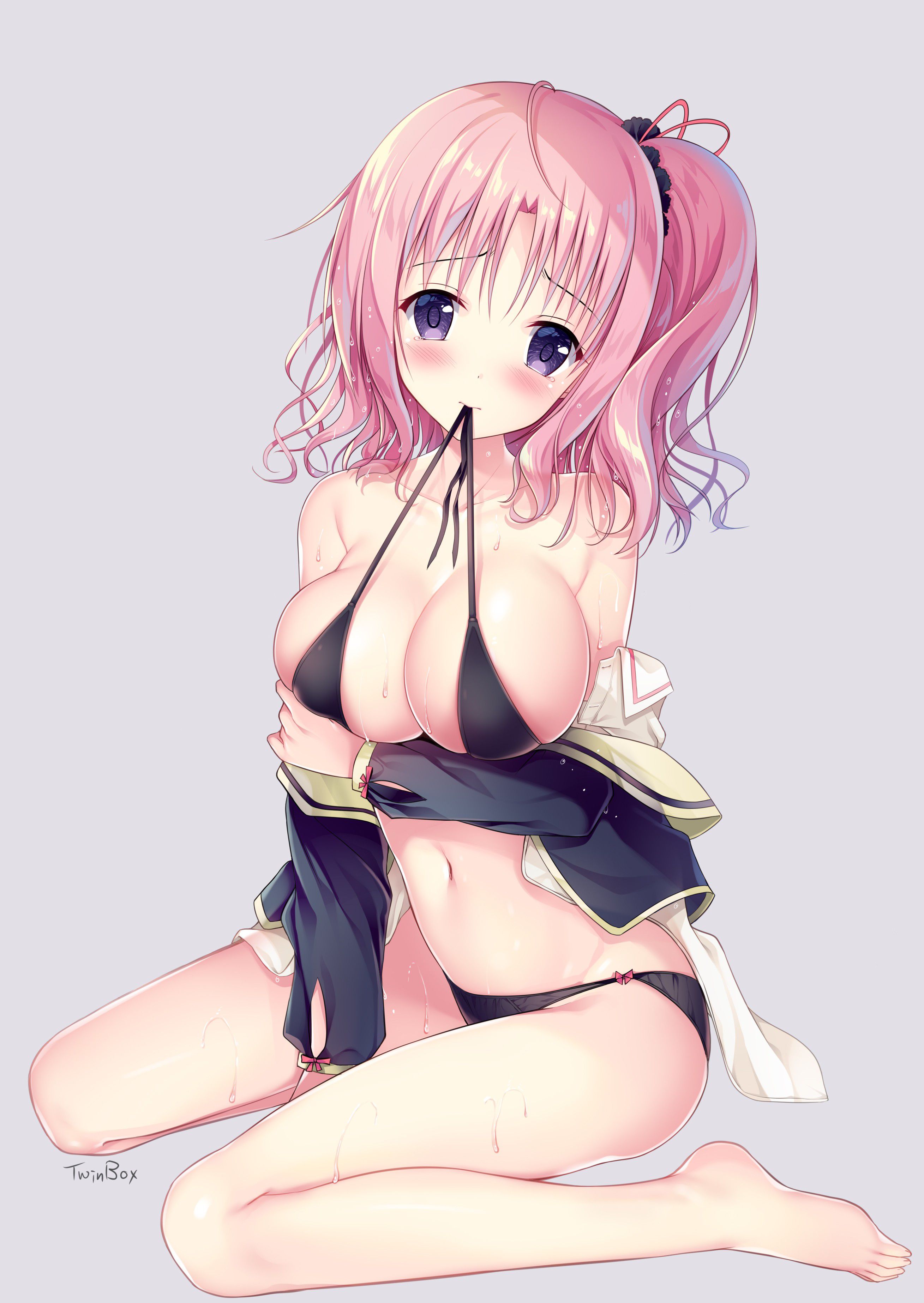 Secondary erotic image of a pretty girl with pink hair. 12 [Pink hair] 17