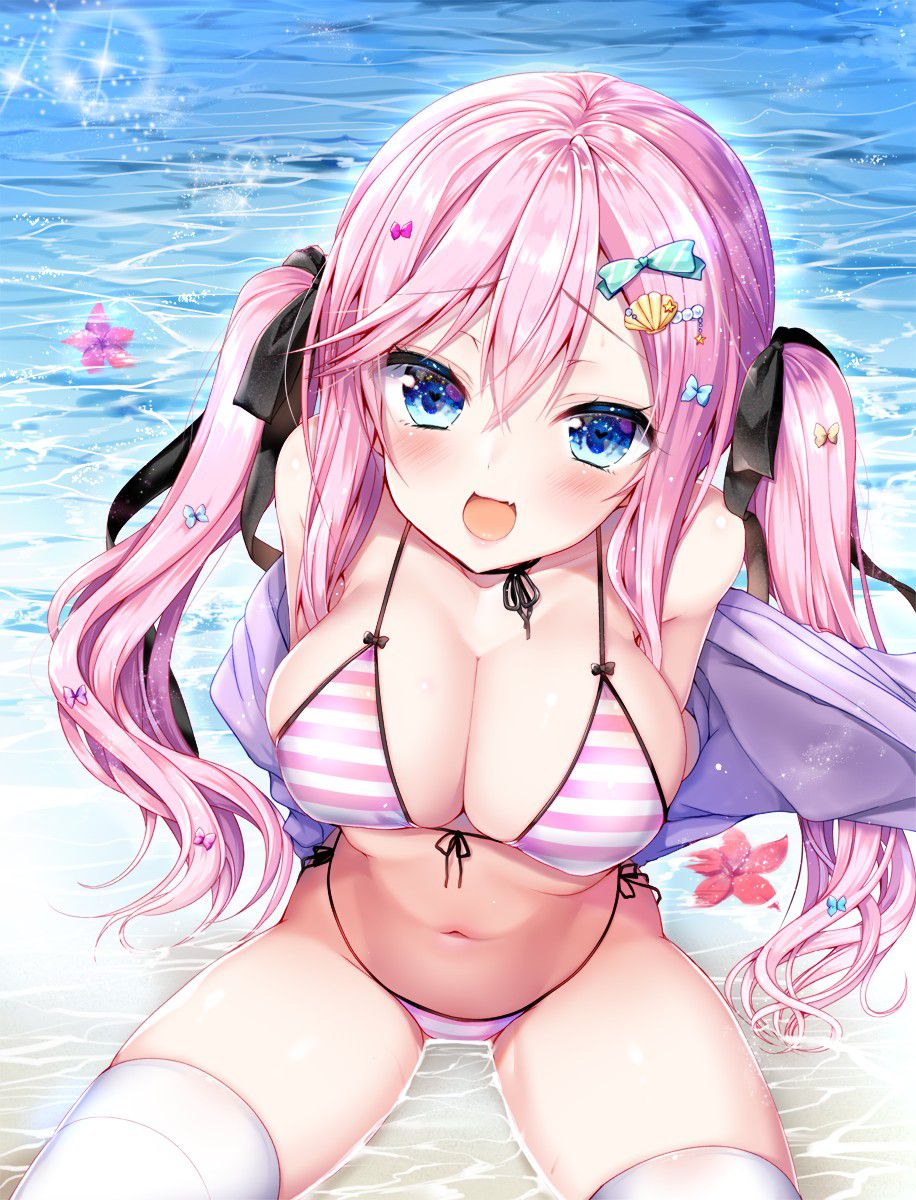 Secondary erotic image of a pretty girl with pink hair. 12 [Pink hair] 22