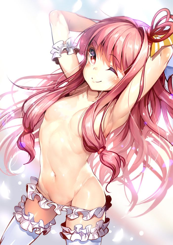 Secondary erotic image of a pretty girl with pink hair. 12 [Pink hair] 30