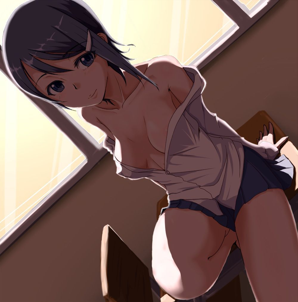 Secondary erotic picture of the girl with the thigh which makes you want to Mushaburitsuki wwww part3 3