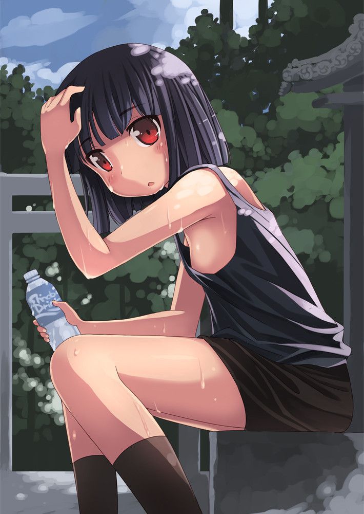 Secondary erotic picture of the girl with the thigh which makes you want to Mushaburitsuki wwww part3 9