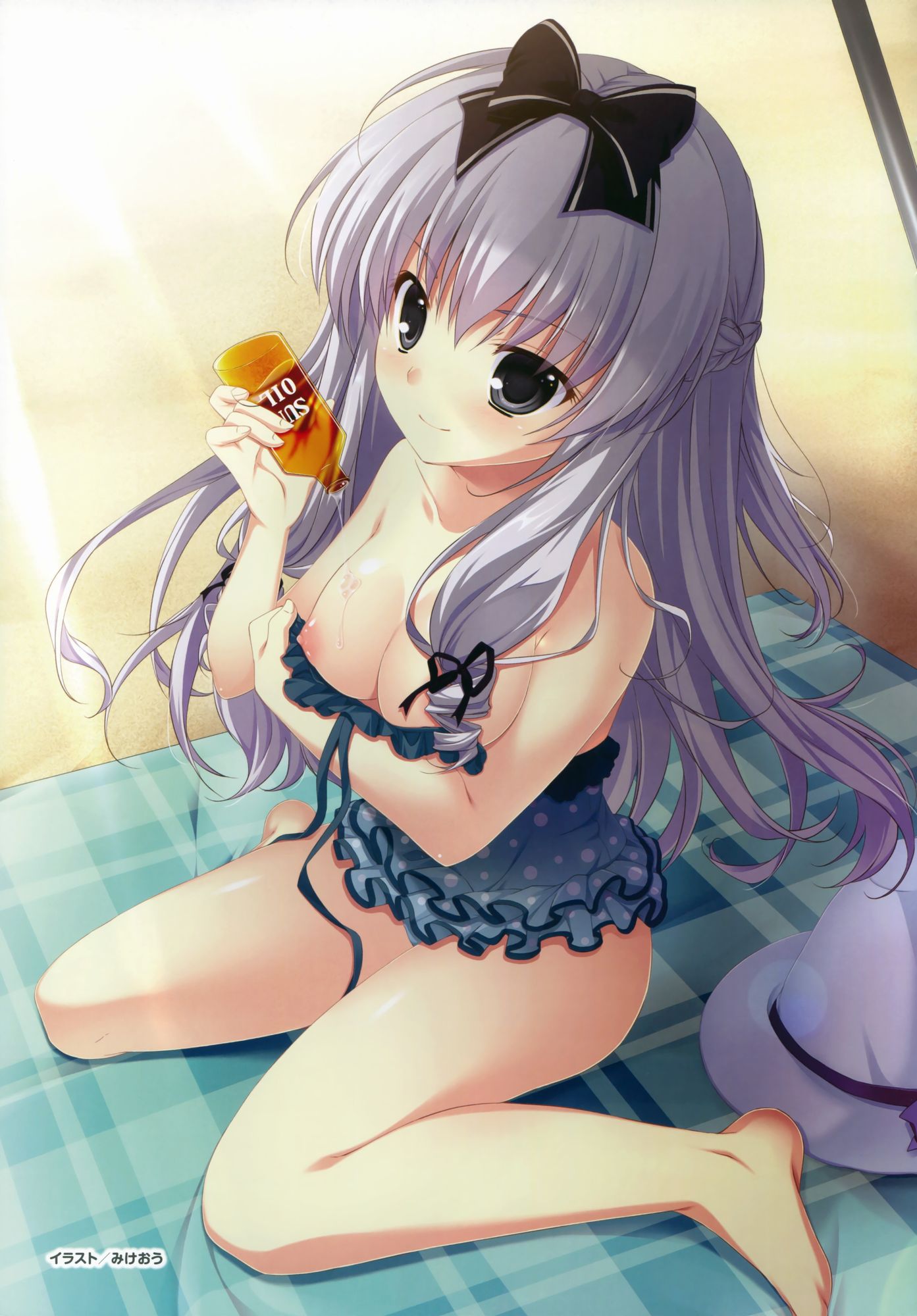 Secondary erotic image of the slimy girl with lotion covered wwww part4 14