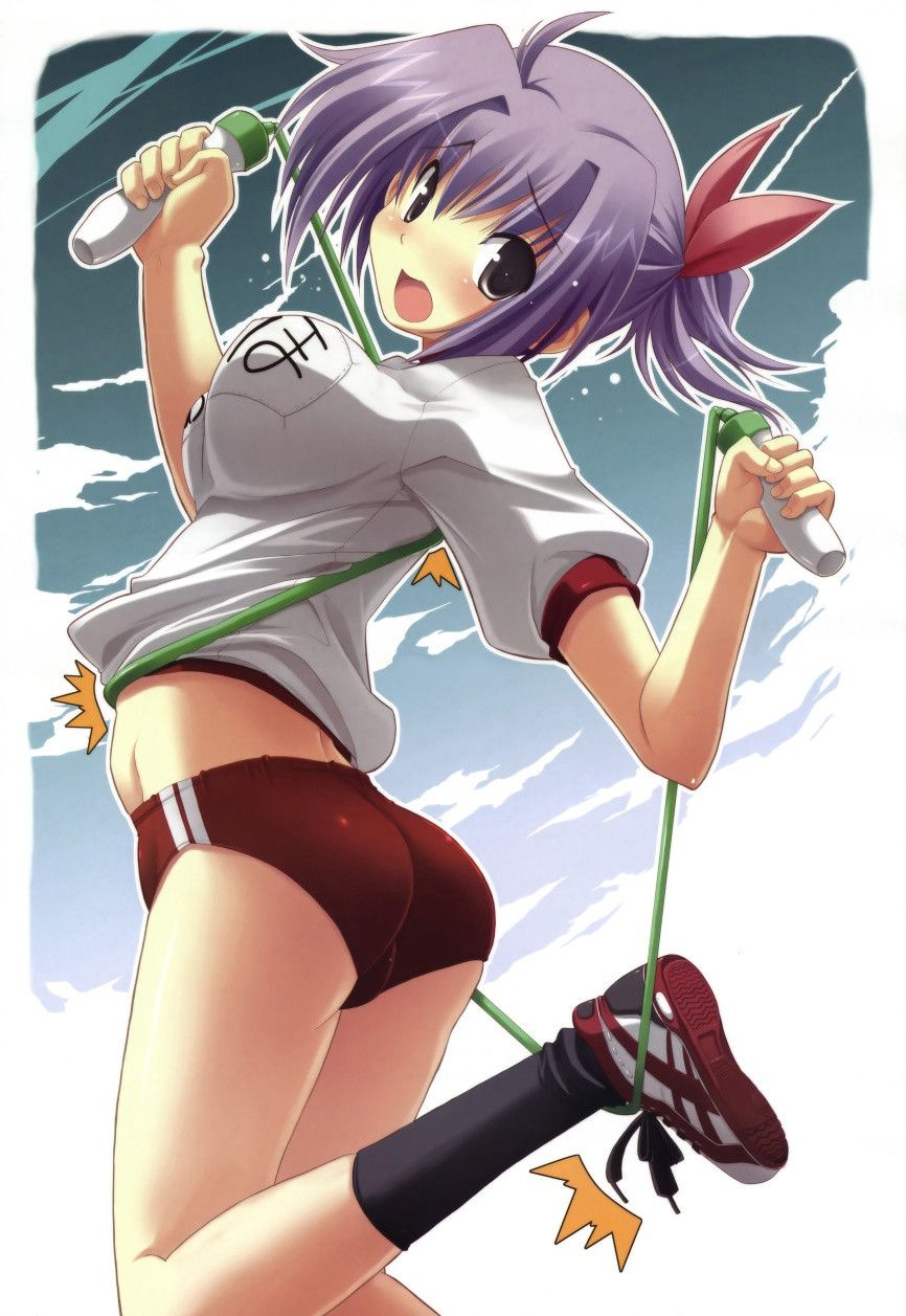 Cane want thighs! The second erotic picture of the girl wearing bloomers and gymnastics wwww part4 25