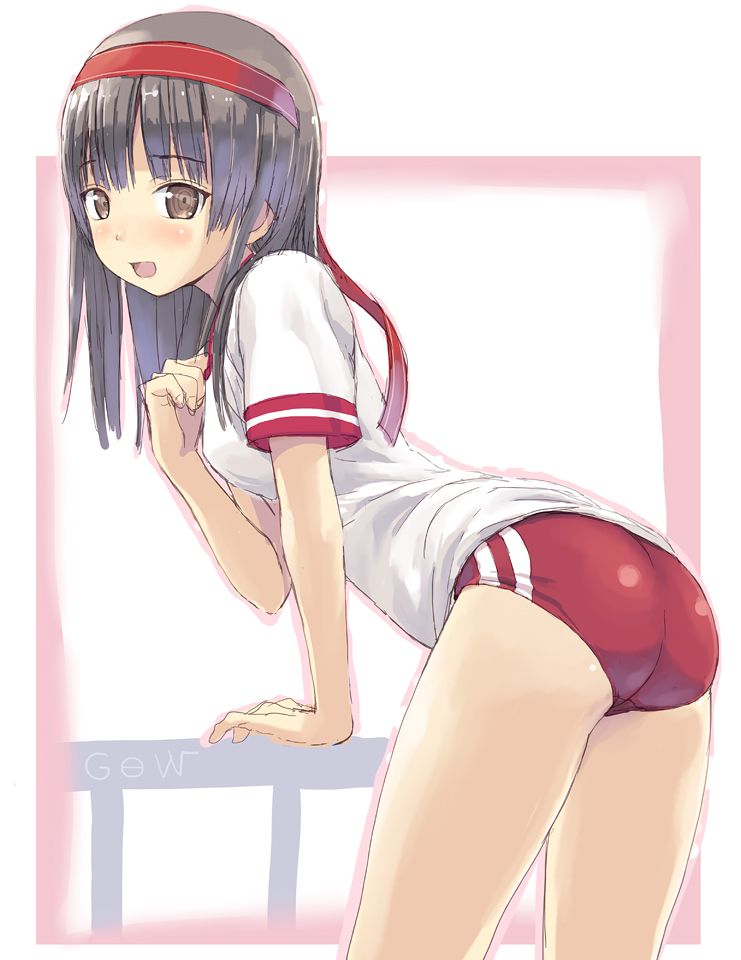 Cane want thighs! The second erotic picture of the girl wearing bloomers and gymnastics wwww part4 29
