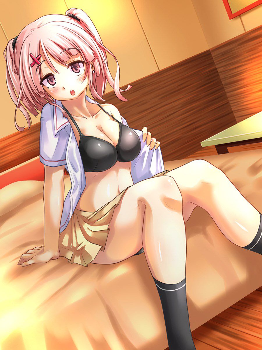 Secondary erotic image of the girl who has become to take off the clothes only [second order] 13 [half-off] 12
