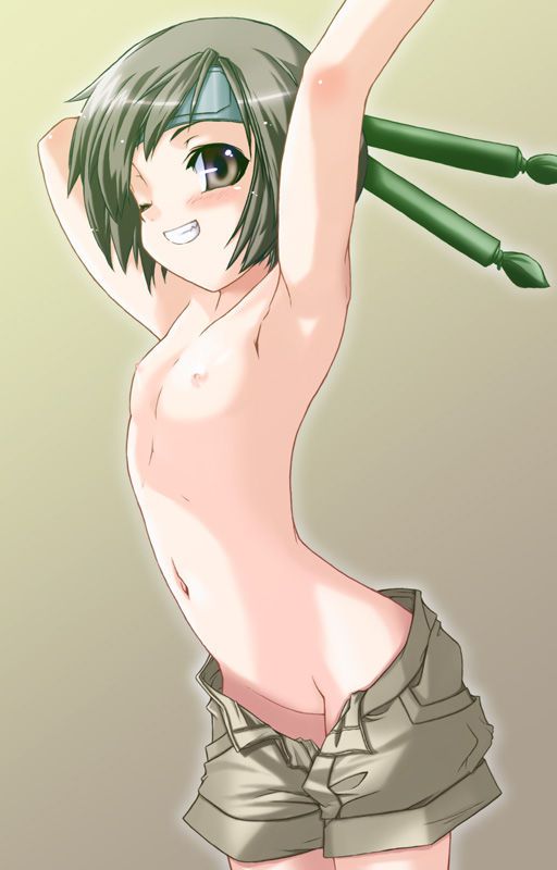 Small breasts are the status! Cute girl with a little Big breasts [2d] 21