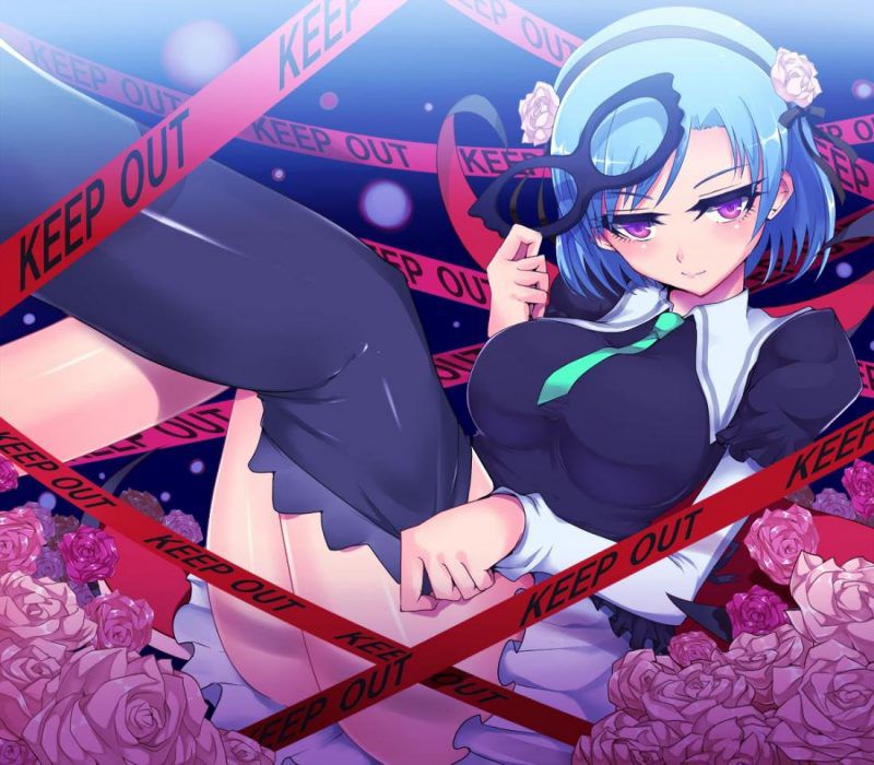 Cool Eros! Naughty secondary image of a girl with blue hair wwww part4 10