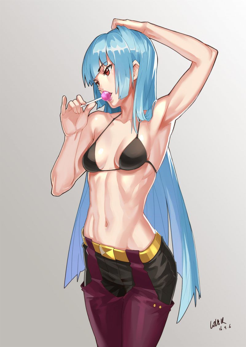 Cool Eros! Naughty secondary image of a girl with blue hair wwww part4 22