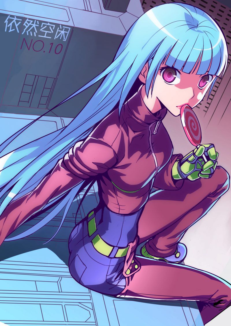 Cool Eros! Naughty secondary image of a girl with blue hair wwww part4 24