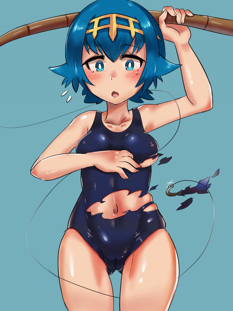 Cool Eros! Naughty secondary image of a girl with blue hair wwww part4 33