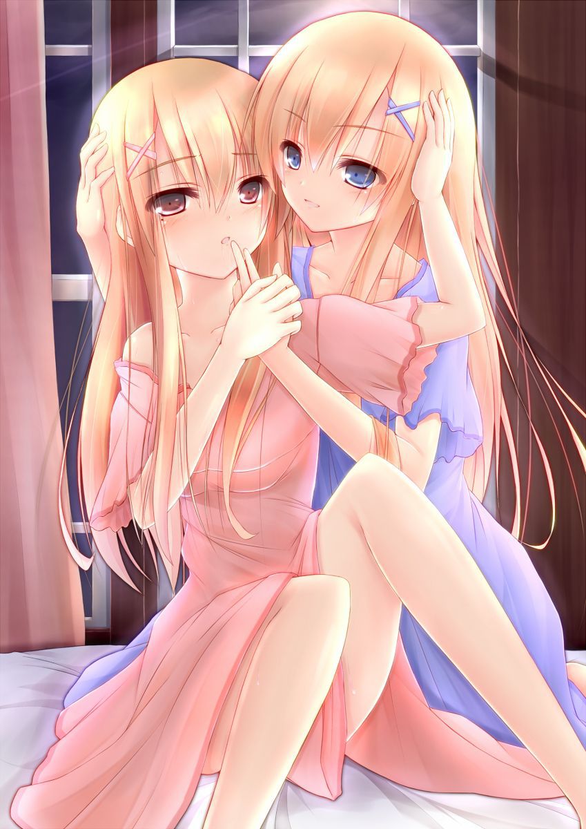 [Yuri] Flirting lesbian erotic image of a girl with each other 3 [2-d] 1