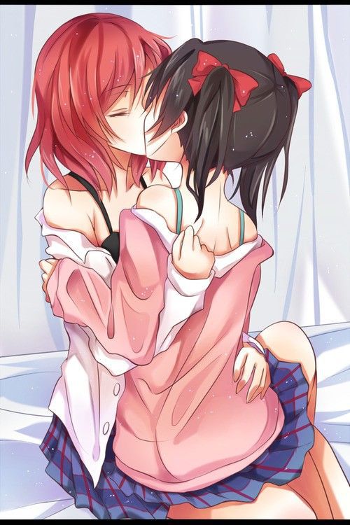 [Yuri] Flirting lesbian erotic image of a girl with each other 3 [2-d] 16