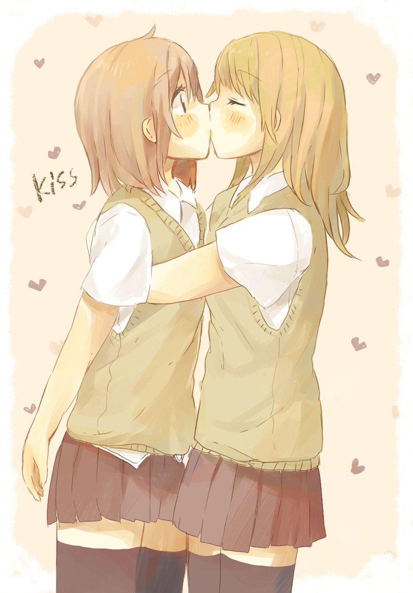 [Yuri] Flirting lesbian erotic image of a girl with each other 3 [2-d] 43