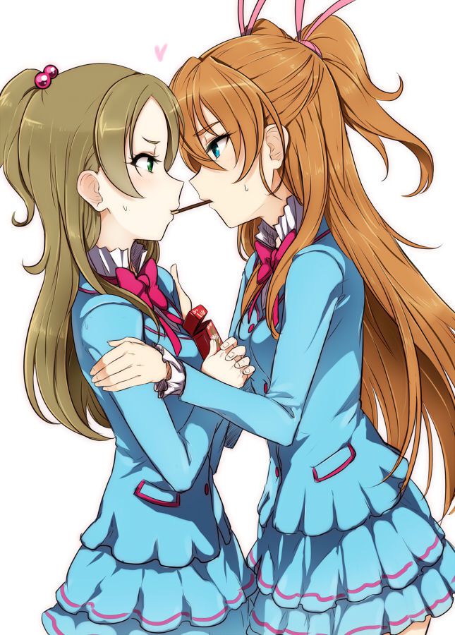 [Yuri] Flirting lesbian erotic image of a girl with each other 3 [2-d] 48