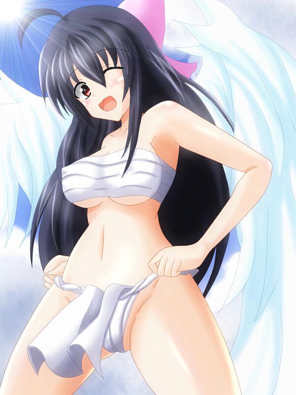 The Okets is fully exposed! Second erotic image of a girl in a loincloth figure wwww 29