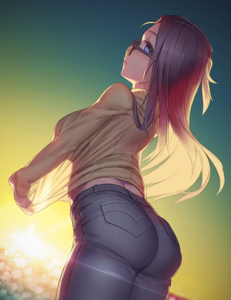 [2nd] Secondary erotic image of a girl wear jeans [jeans] 28