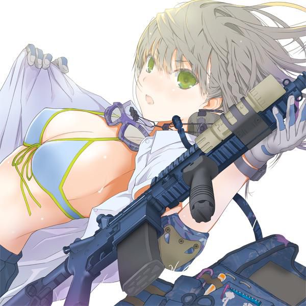 [Arms daughter] handgun machine gun, a little naughty secondary image of a girl with a gun wwww part2 10