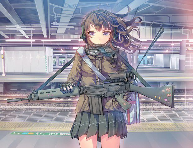 [Arms daughter] handgun machine gun, a little naughty secondary image of a girl with a gun wwww part2 21