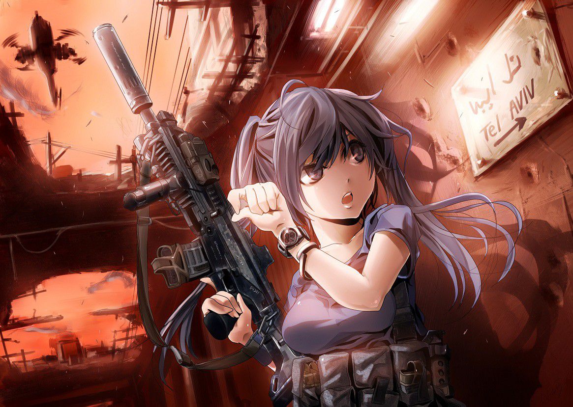 [Arms daughter] handgun machine gun, a little naughty secondary image of a girl with a gun wwww part2 23