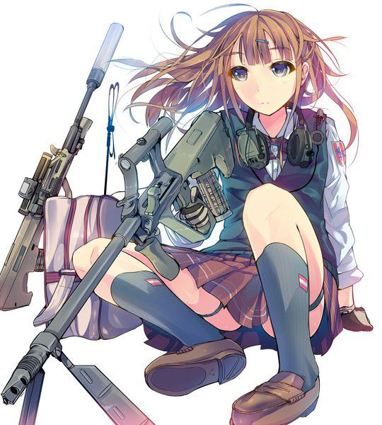 [Arms daughter] handgun machine gun, a little naughty secondary image of a girl with a gun wwww part2 25