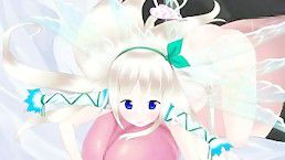 3D hentai cutie Angel self masturbating 16