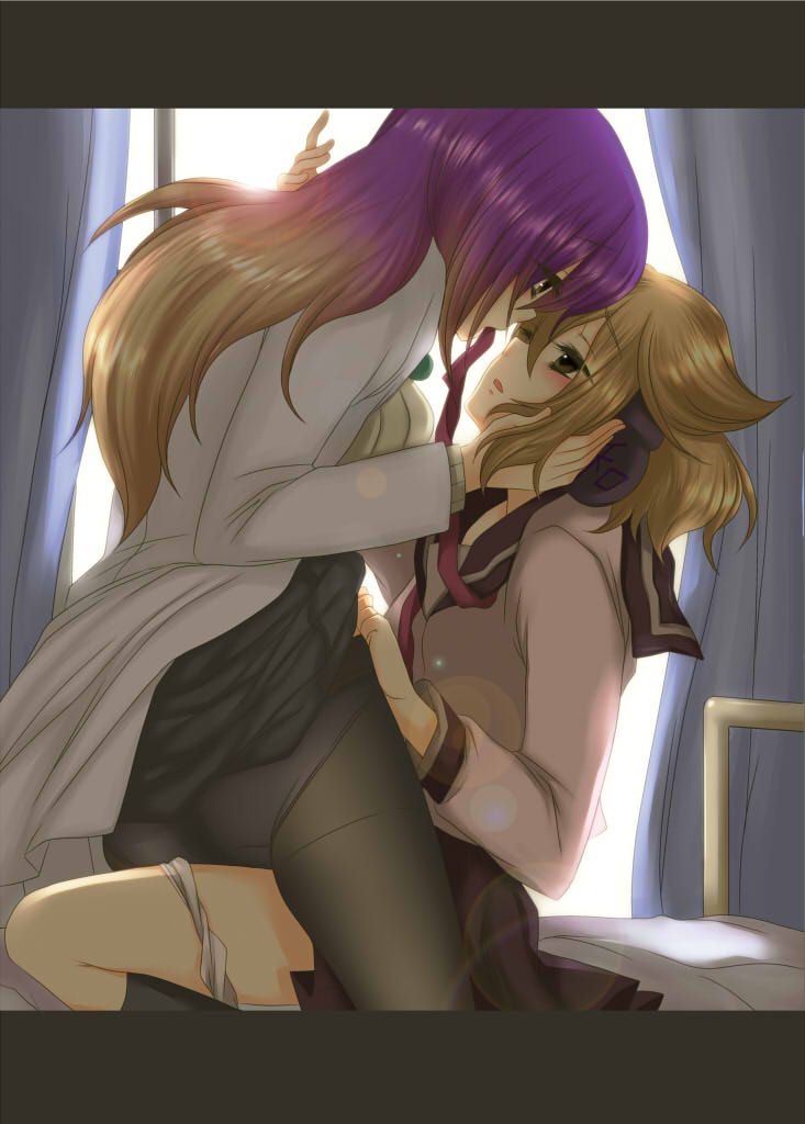 [Yuri] Flirting lesbian erotic image of a girl with each other 5 [2-d] 36