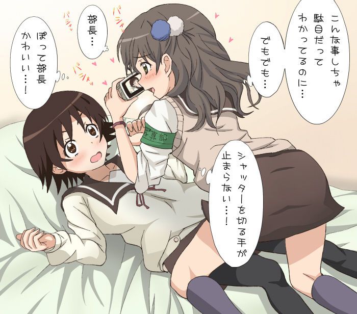 [Yuri] Flirting lesbian erotic image of a girl with each other 5 [2-d] 41