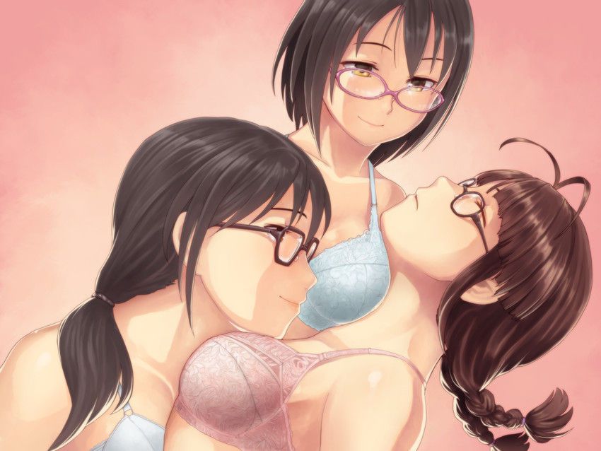[Yuri] Flirting lesbian erotic image of a girl with each other 5 [2-d] 54