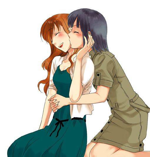 [82 Erotic pictures] Mari is a beautiful rogue yuri image. 2 [Maria-like watching] 68