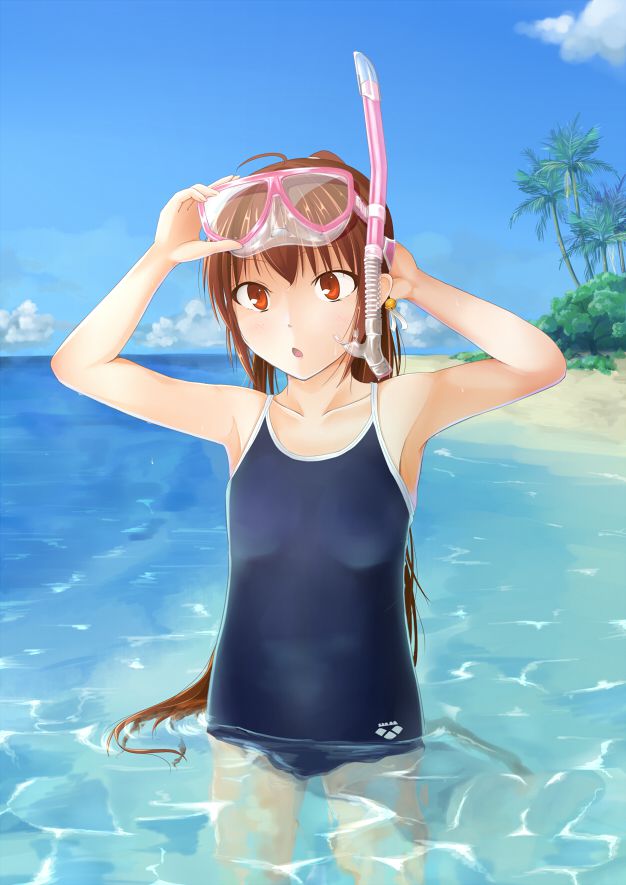 The second erotic picture of the girl in the school swimsuit collected only wwww Part 4 27