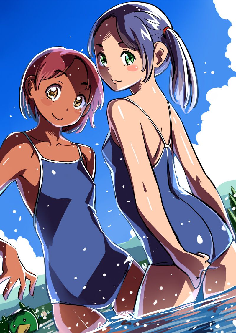 The second erotic picture of the girl in the school swimsuit collected only wwww Part 4 37