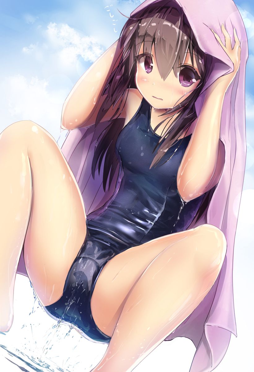 The second erotic picture of the girl in the school swimsuit collected only wwww Part 4 7