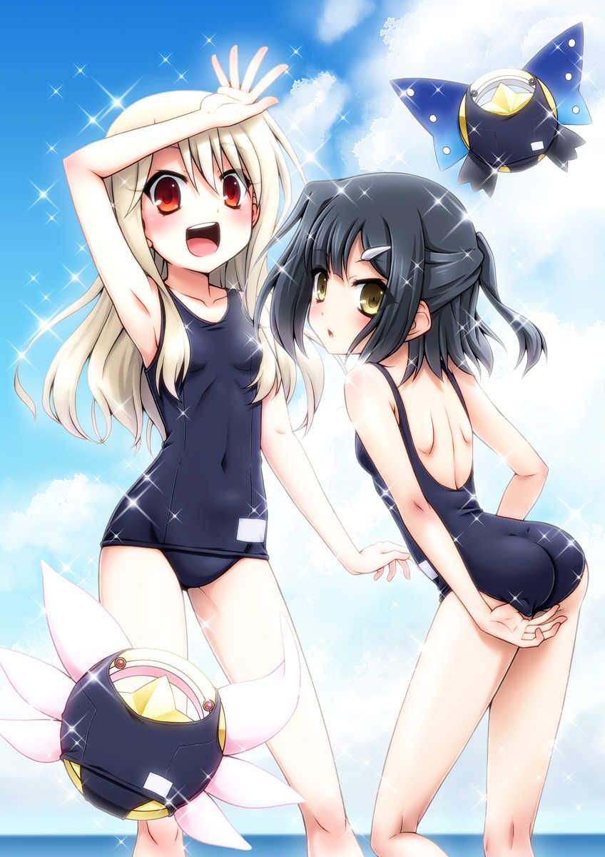 Swimsuit images that do not gather easily 2