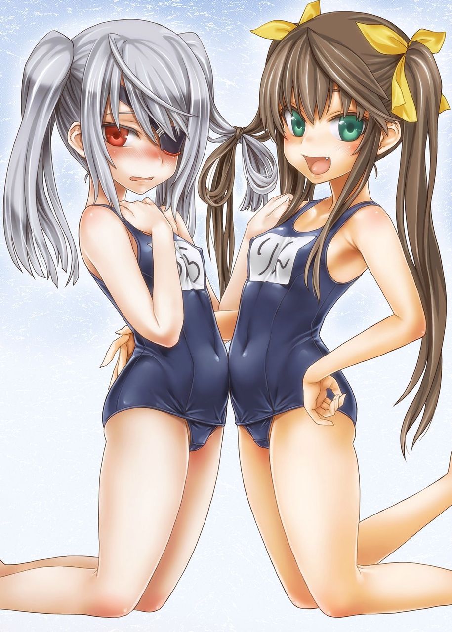 Swimsuit images that do not gather easily 3