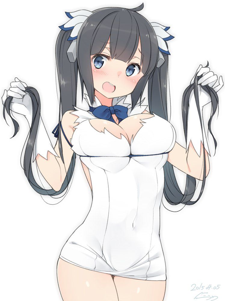 Be happy to see the erotic images of twin tails! 17