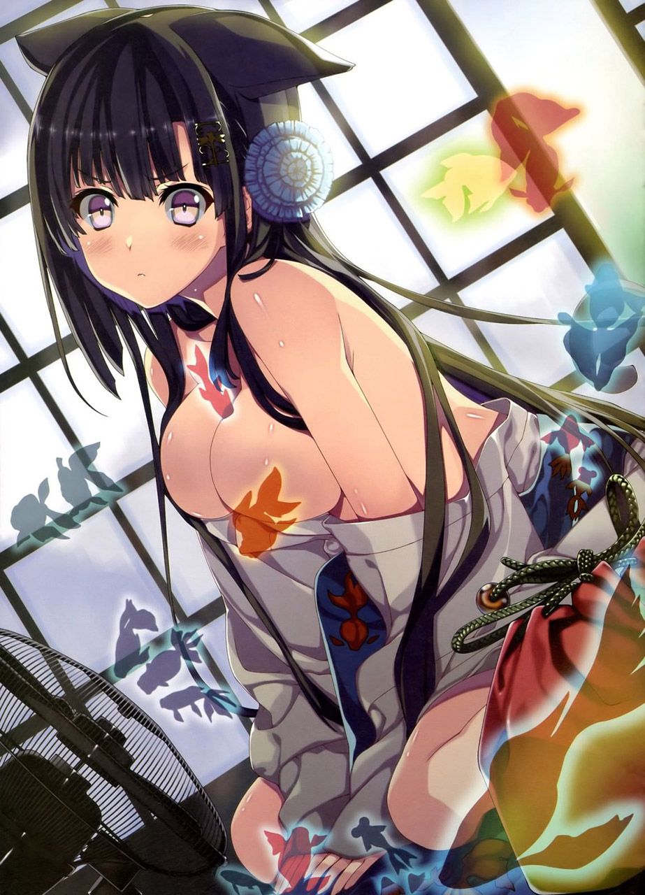 It is flickering from the gap of the kimono! The secondary image of a girl wearing kimono is wwww erotic 25