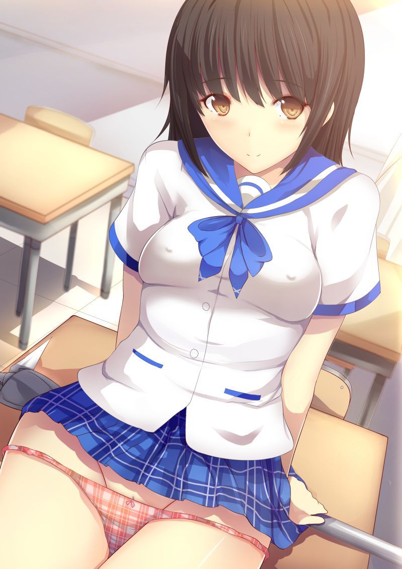 [Uniform] The cute beautiful girl we met in the blazer, sailor suit rather 12 [2-d] 28