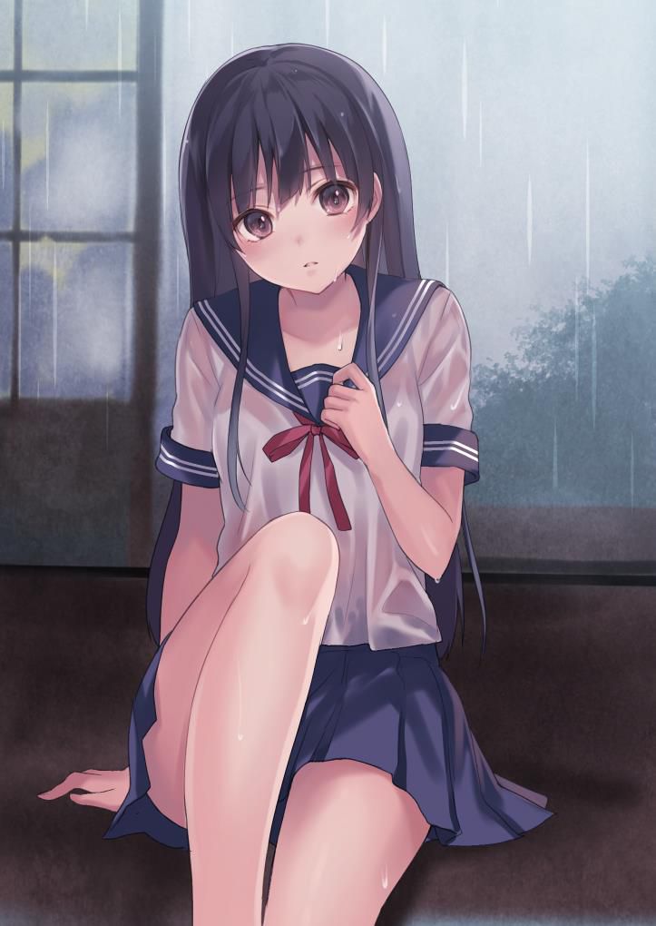 [Uniform] The cute beautiful girl we met in the blazer, sailor suit rather 12 [2-d] 38