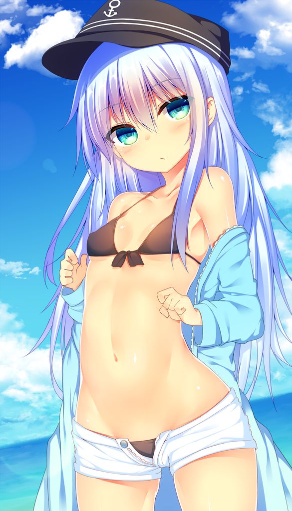 The secondary image of the belly button and stomach of a very cute girl who wants to lick 51