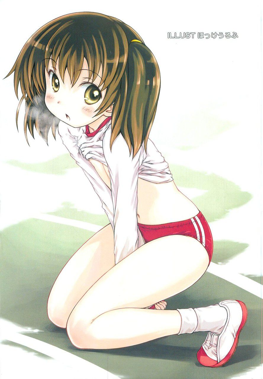 Cane want thighs! The second erotic image of the girl wearing bloomers and gymnastics wwww part2 13