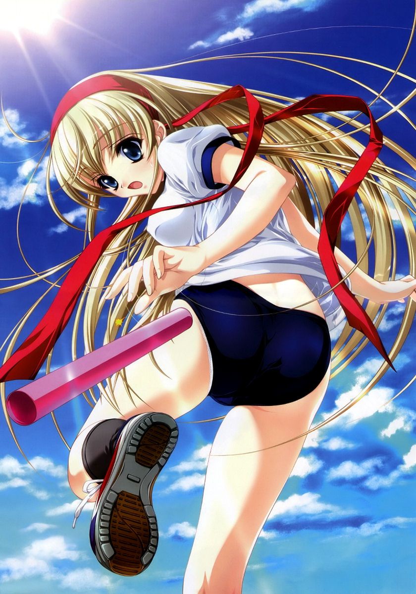 Cane want thighs! The second erotic image of the girl wearing bloomers and gymnastics wwww part2 25