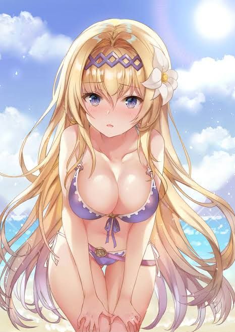 The high rate of the blonde busty character's Gu Shiko rate is abnormal wwwwwww 1