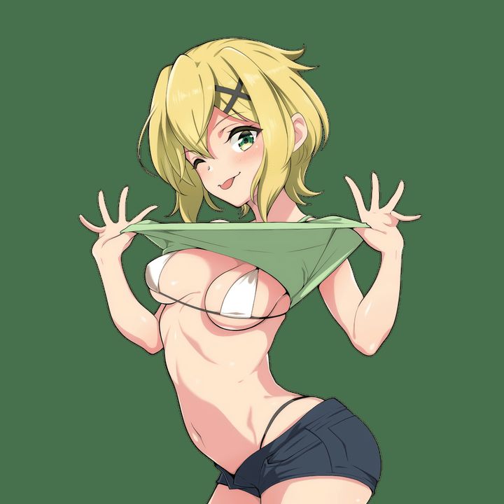 【Erotica Character Material】 PNG background transparent erotic image of anime character etc. Part 434 24