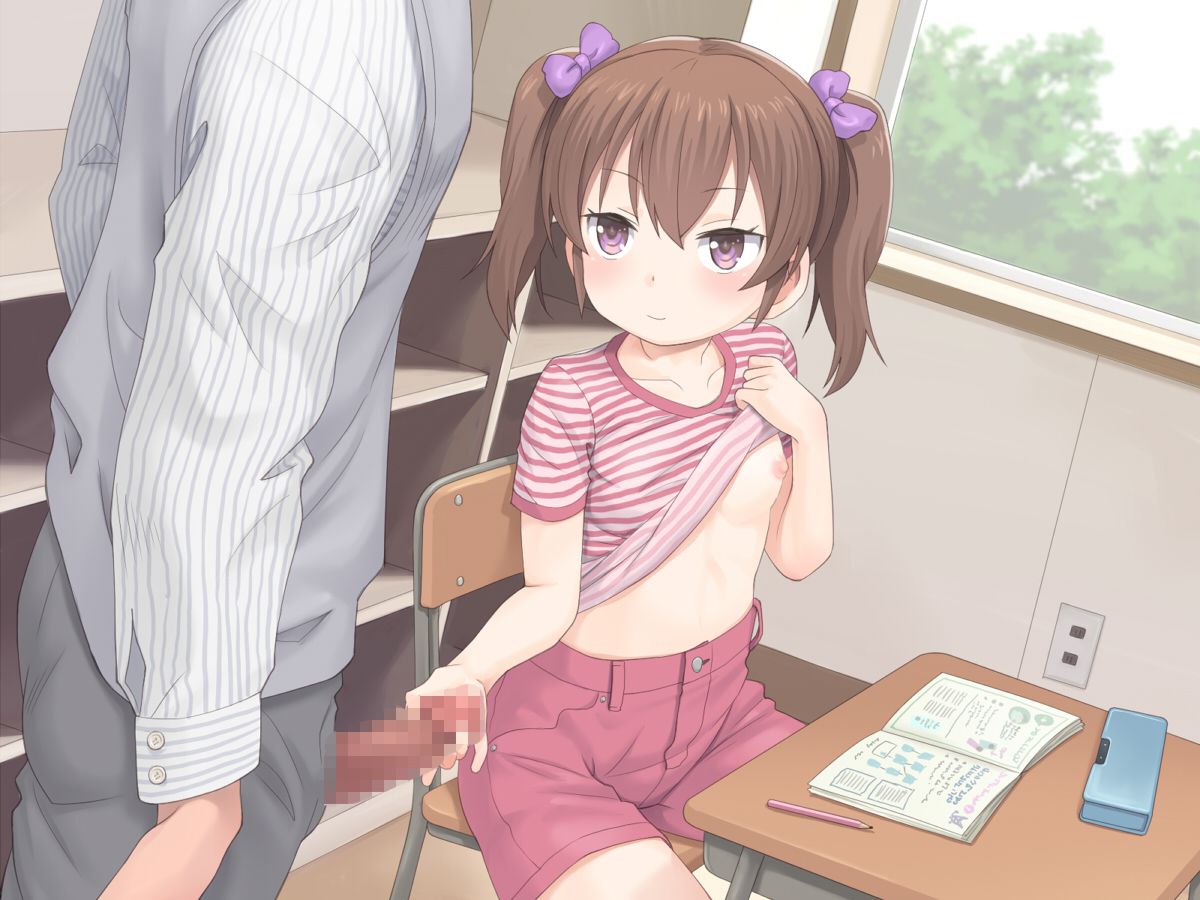 【Teacher and Student】Secondary erotic image of forbidden relationship between teacher and student who wants to become a teacher who is school etched with secondary loli JS and JC 29