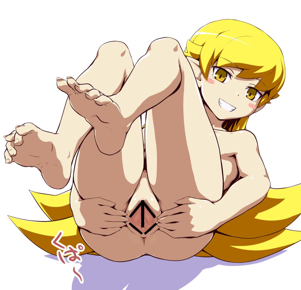 [Super-elect Lori 200 sheets] cute and naughty secondary image of Oshino Shinobu [small breasts, barefoot, foot fetish story series] 3