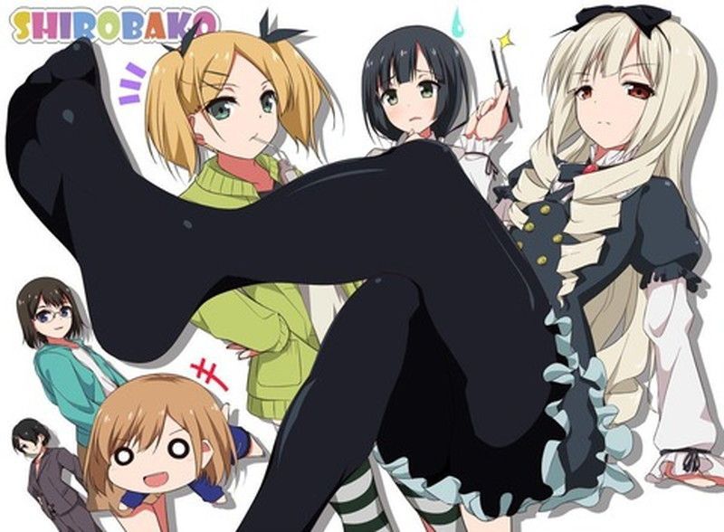 It's not SHIROBAKO, it's EROBAKO, right? Two-dimensional erotic images of heroines who seem to make erotic anime 18