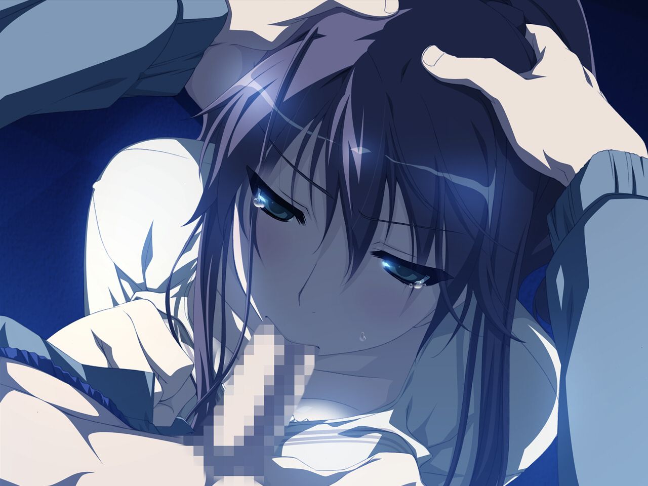 【Erotic Anime Summary】 Erotic images that are fellatio from a subjective point of view 【Secondary erotica】 22